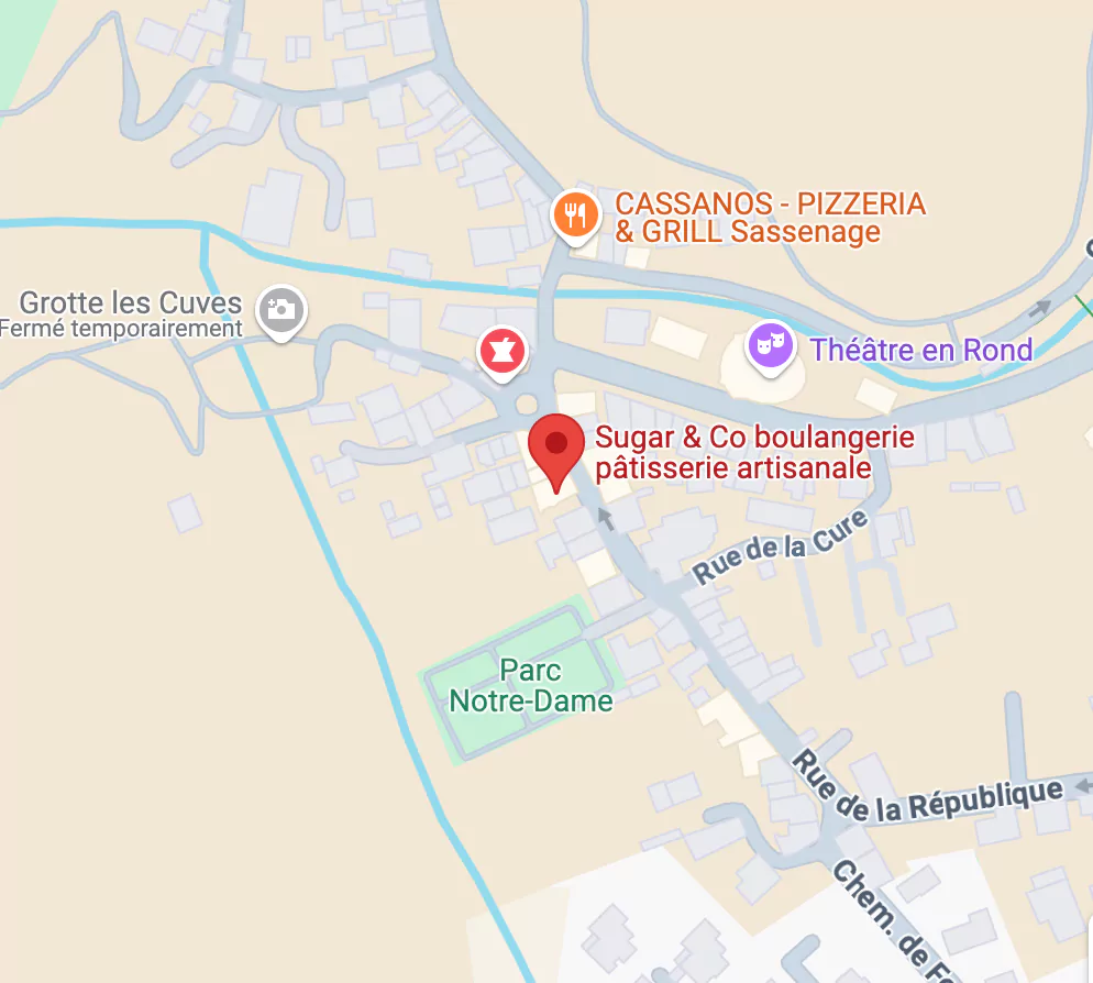 Localisation de Sugar&Co.