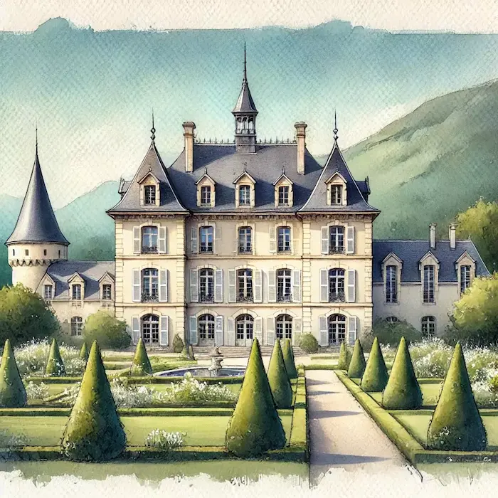 Représentation de la ville de Sassenage